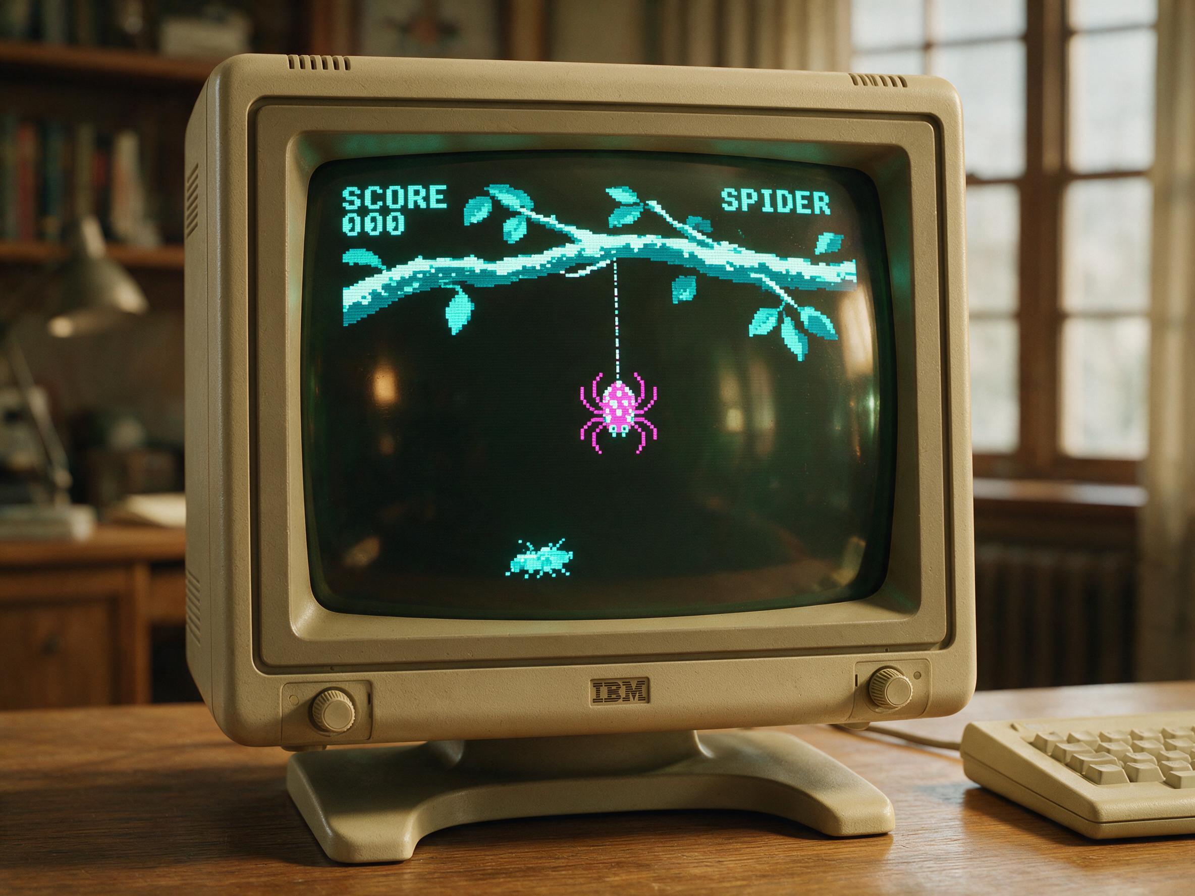 Vintage IBM CRT Monitor